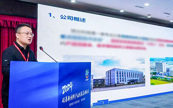 F66永乐科技参加硅基新材料高峰论坛，分享高纯石英制备热工装备最新技术